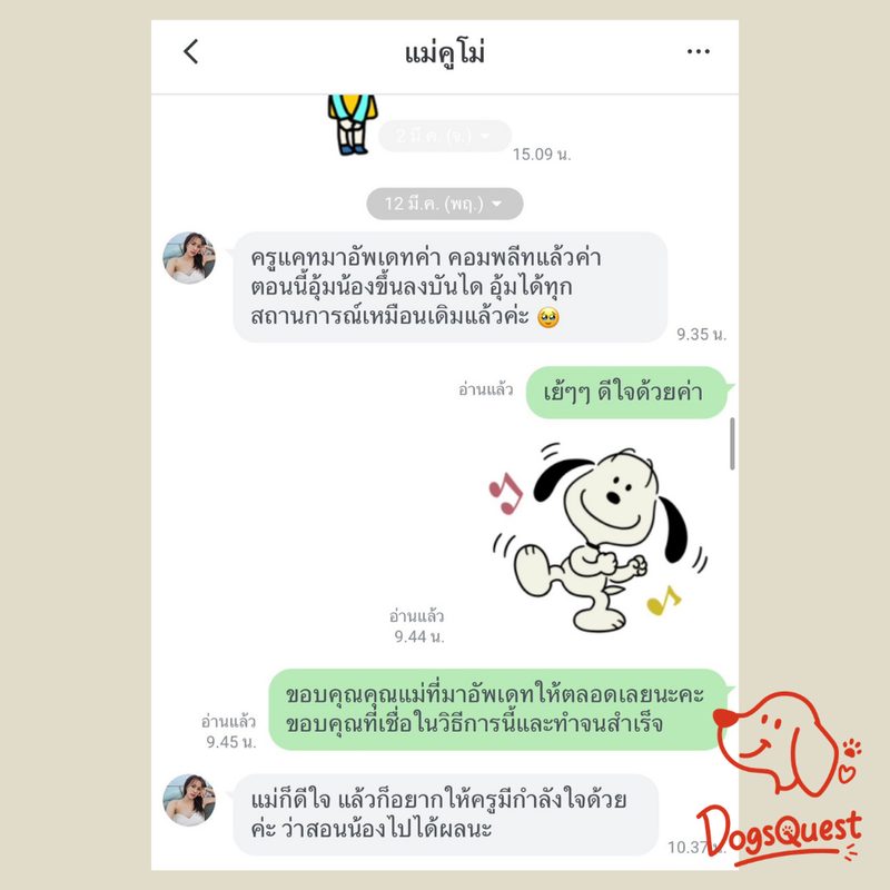 รีวิวจากผู้ปกครองน้องหมา 4